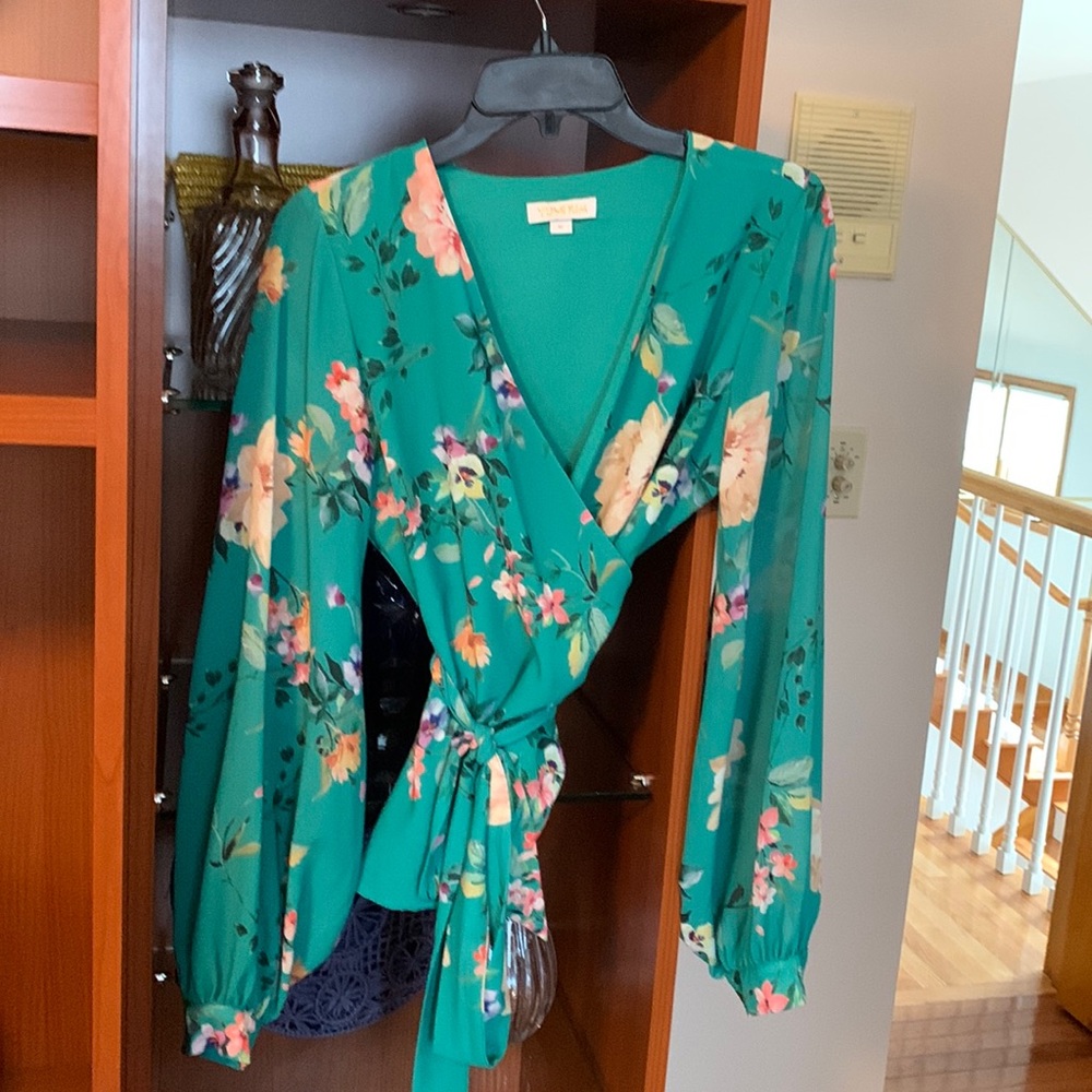 Yum Kim wrap blouse
